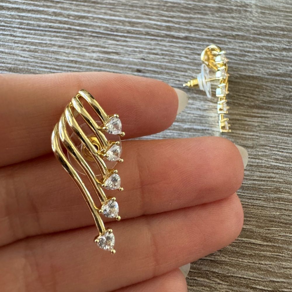 Statement earrings N555 - Picture 2 of 6